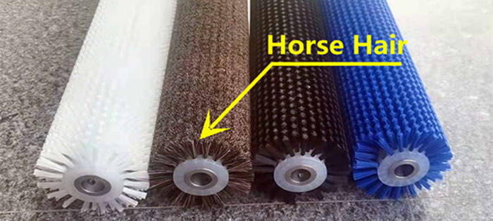 Horse Hair Roller Brush