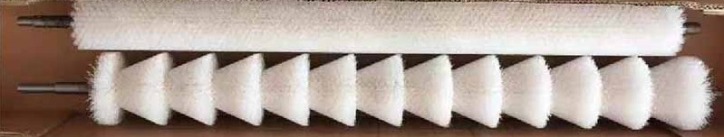 bowl type roller brush